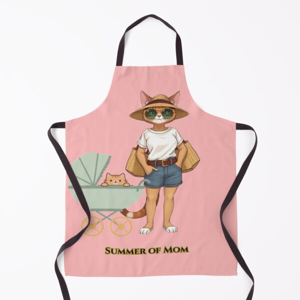 Item preview, Summer Of Mom Cute Cat Mom Stroller Beach Holiday designed and sold by hoodiehood.