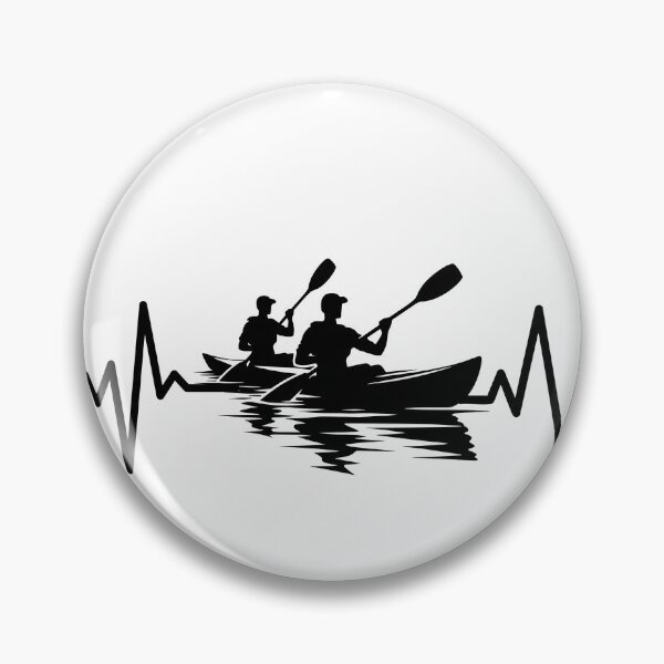 Item preview, Kayaking Heartbeat pedal cool canoeing near me kayak for Dad designed and sold by HamadaArtivio1.