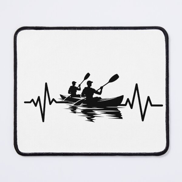 Item preview, Kayaking Heartbeat pedal cool canoeing near me kayak for Dad designed and sold by HamadaArtivio1.