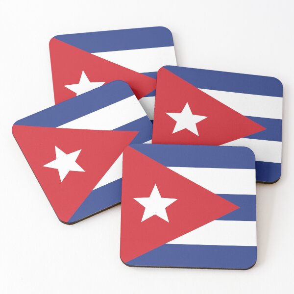 Item preview, Cuban flag designed and sold by HotHibiscus.