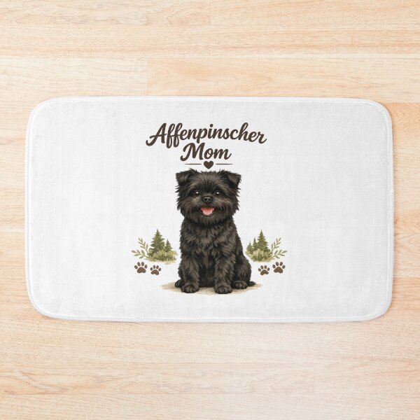 Item preview, Affenpinscher Mom Cute Affenpinscher Dog Lover Vintage Watercolor Design designed and sold by FurAndFlaireg.