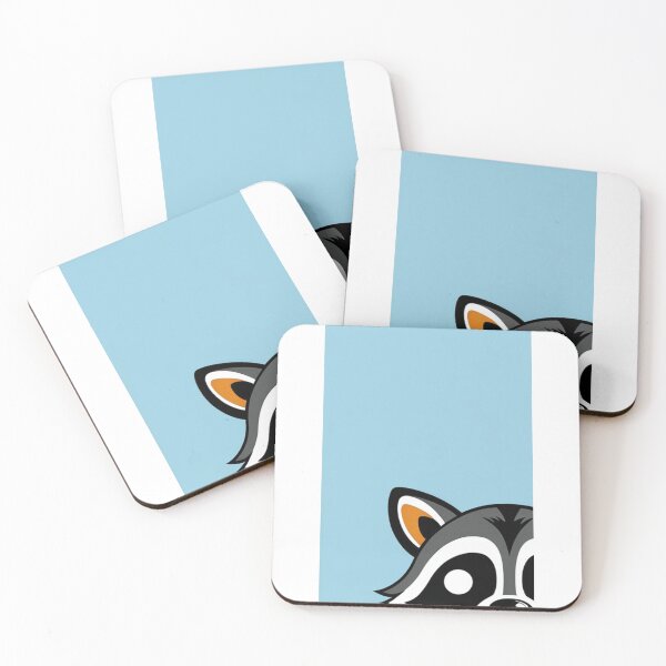 Item preview, Art - Vector Illustration of a Raccoon, Minimalist Design designed and sold by DoodyPets.