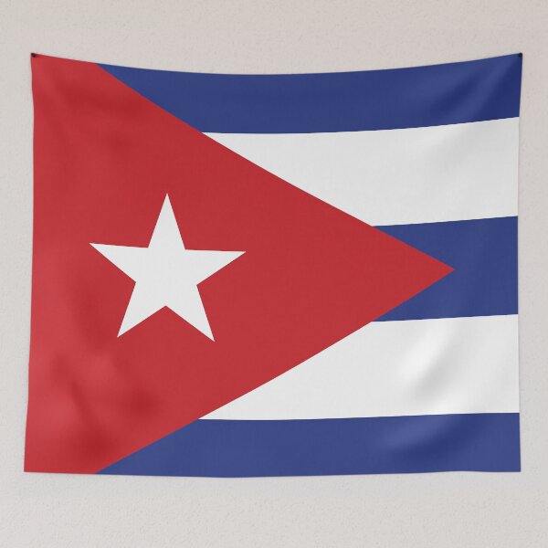 Item preview, Cuban flag designed and sold by HotHibiscus.