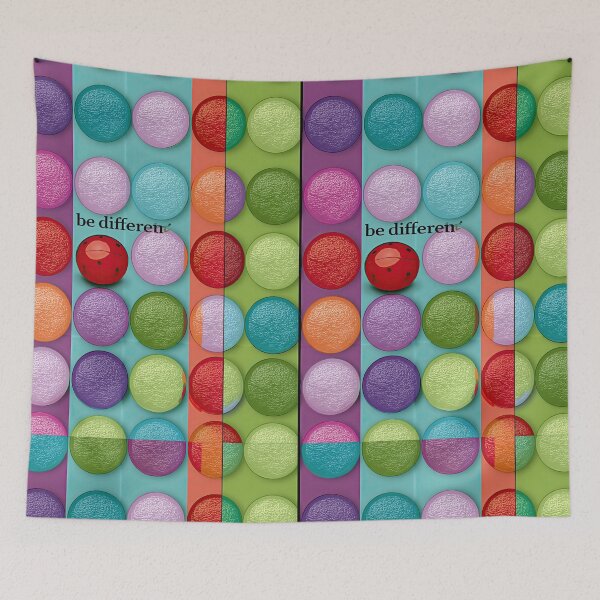Item preview, Vibrant Color Dots Be Different Art designed and sold by Piotrek0001.