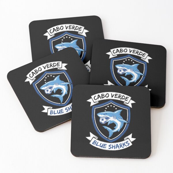Item preview, Cabo Verde Blue Sharks Football Team National Pride Soccer Supporter designed and sold by SofenArt.