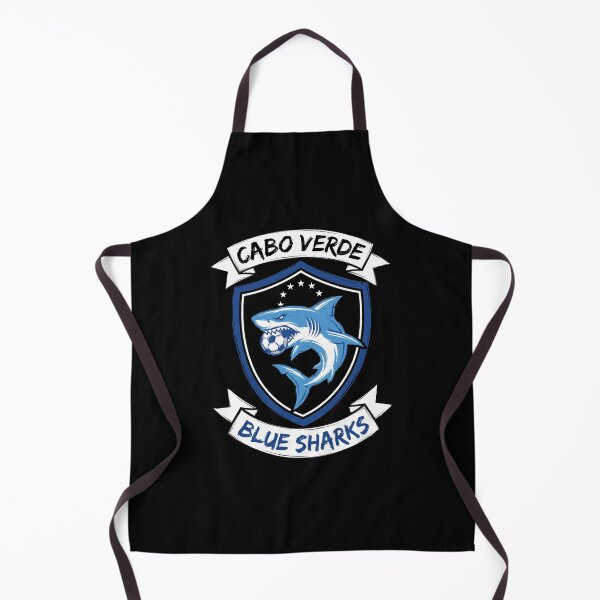Item preview, Cabo Verde Blue Sharks Football Team National Pride Soccer Supporter designed and sold by SofenArt.