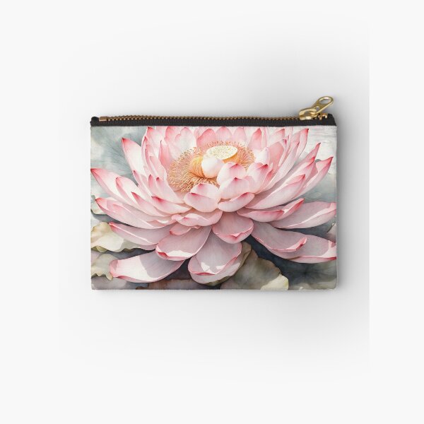 Item preview, Lotus Flower Watercolor Painting designed and sold by RawNaturePrints.