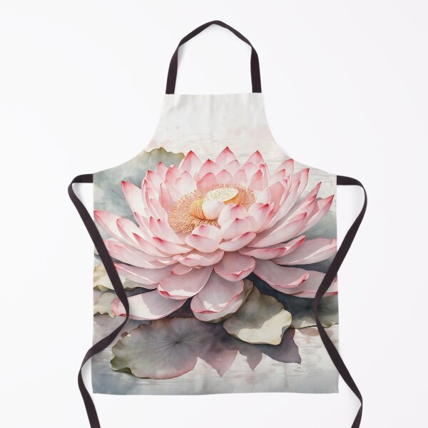 Item preview, Lotus Flower Watercolor Painting designed and sold by RawNaturePrints.