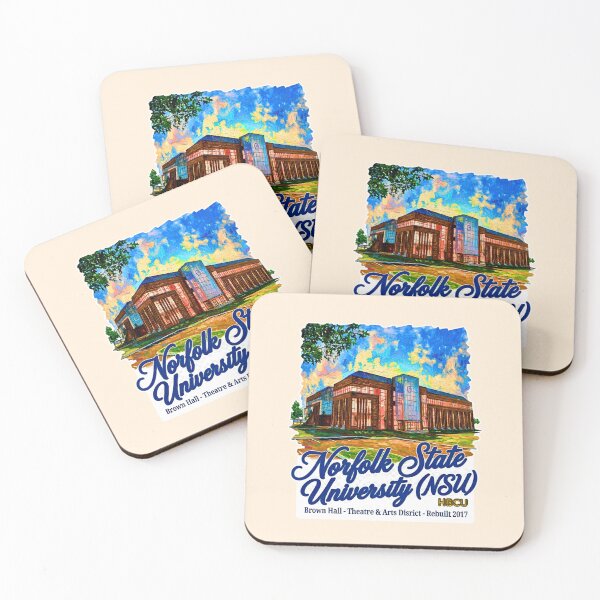 Item preview, Norfolk State University Brown Hall Arts District Graphic designed and sold by EvergreenPark - Tee Studio.