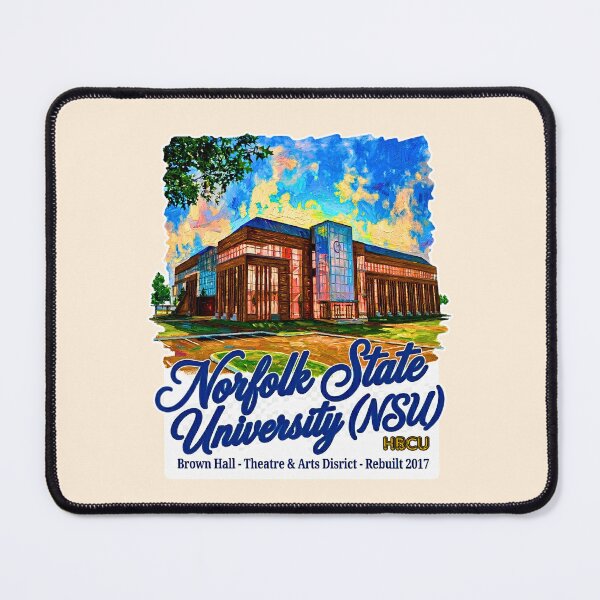Item preview, Norfolk State University Brown Hall Arts District Graphic designed and sold by EvergreenPark - Tee Studio.