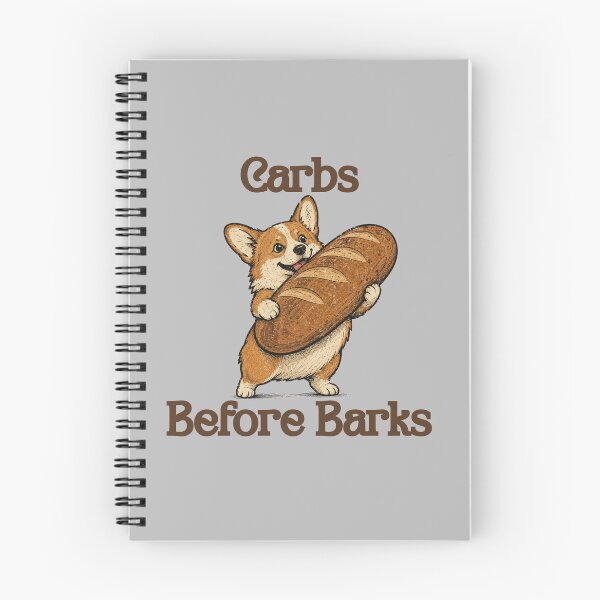 Item preview, Carbs Before Barks Funny Corgi designed and sold by ByMorad.