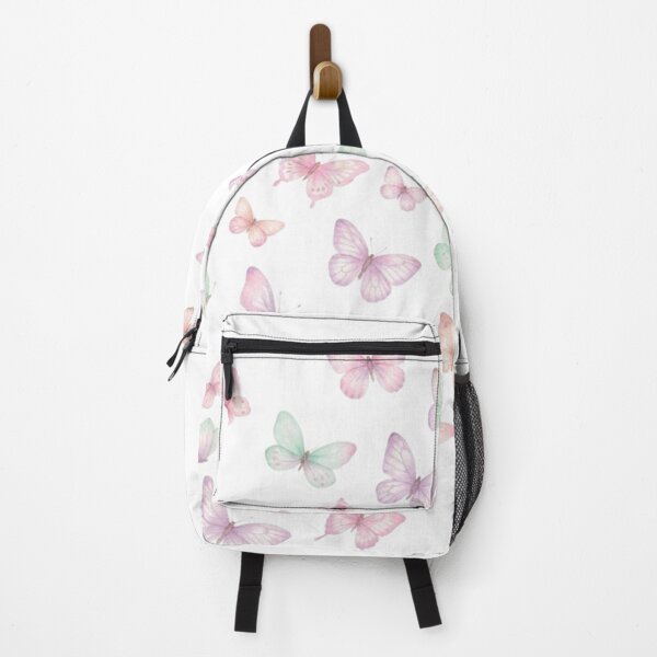 Item preview, Pastel Butterfly Swarm — Dreamy Gradient Aesthetic Pattern designed and sold by DreamelleStudio.