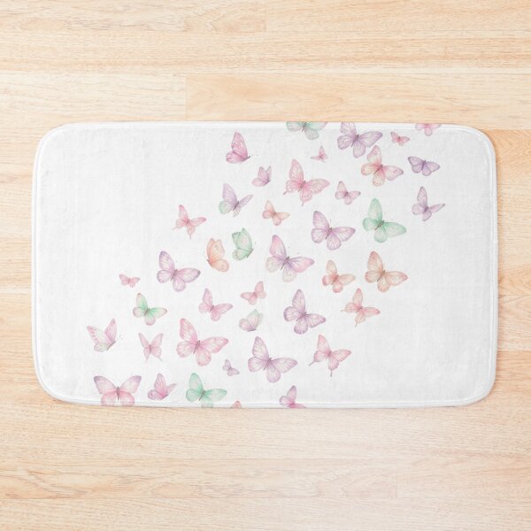 Item preview, Pastel Butterfly Swarm — Dreamy Gradient Aesthetic Pattern designed and sold by DreamelleStudio.