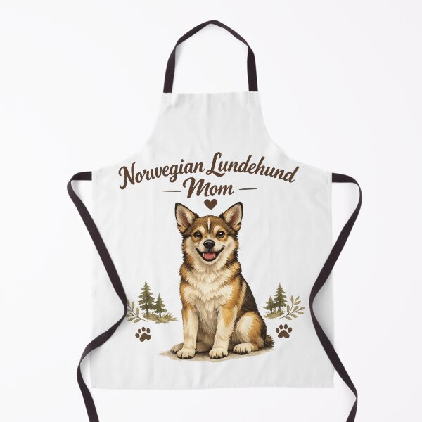 Item preview, Norwegian Lundehund Mom Cute Norwegian Lundehund Dog Lover Design designed and sold by FurAndFlaireg.