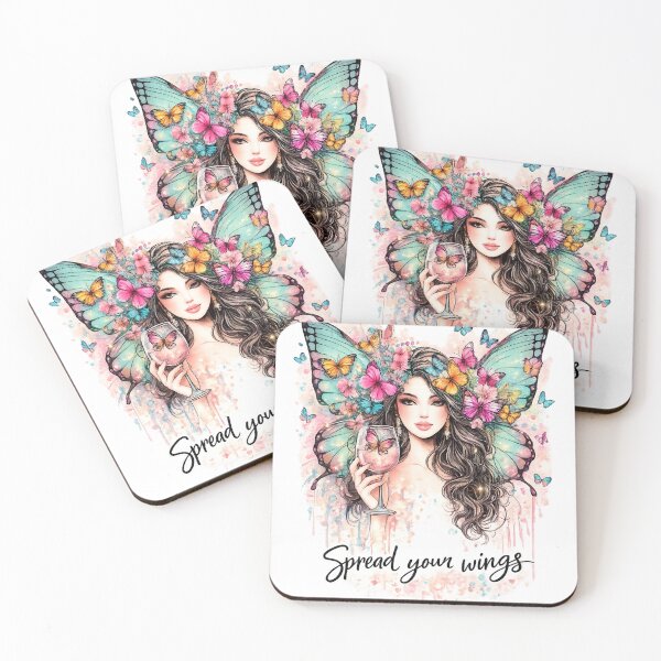 Item preview, Spread Your Wings Butterfly Fairy designed and sold by Reshmakhan.