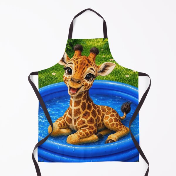 Item preview, Paddling Giraffe designed and sold by MariaLouise-Art.