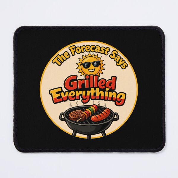 Item preview, The Forecast Says Grilled Everything Summer BBQ Foodie designed and sold by Maljonic.