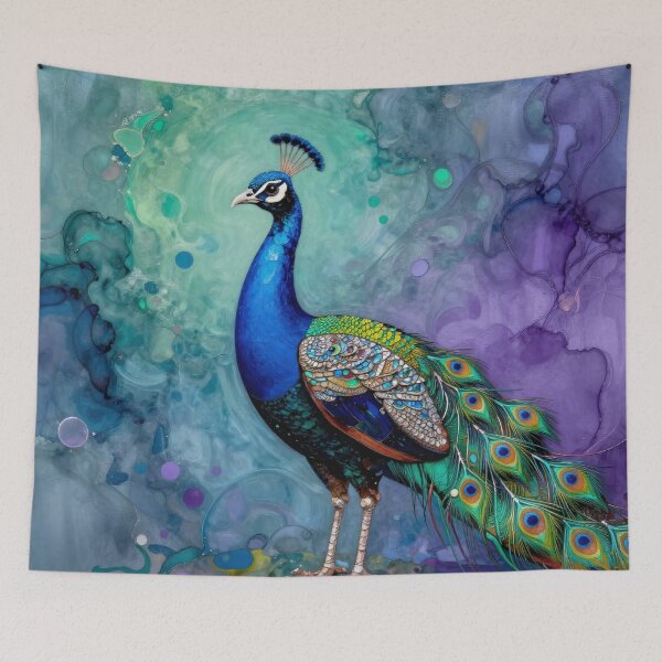 Item preview, Lively peacock designed and sold by LilithsDesires.