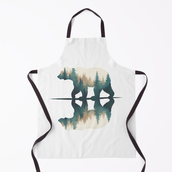 Item preview, Nature reflections bear in a forest classic t-shirt designed and sold by Knowvhere.