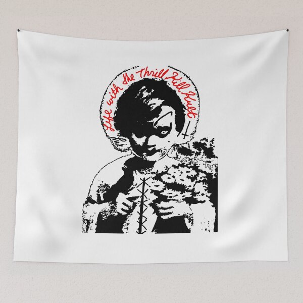 Item preview, Band Black SIlhouette With Face Woman designed and sold by nerdyygraphic.