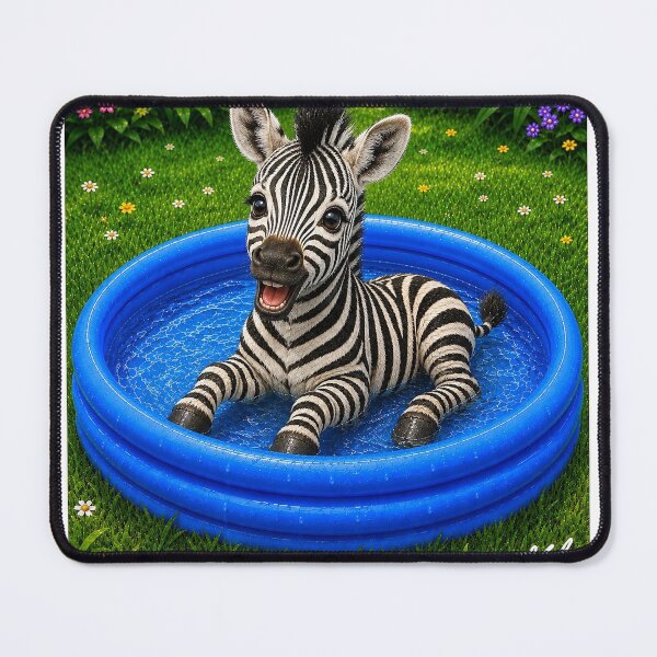 Item preview, Paddling Zebra designed and sold by MariaLouise-Art.