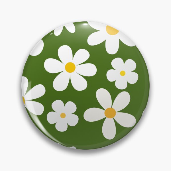 Item preview, Cute White Daisy Flower Pattern | Minimal Floral Spring Aesthetic designed and sold by Noble-Piece.