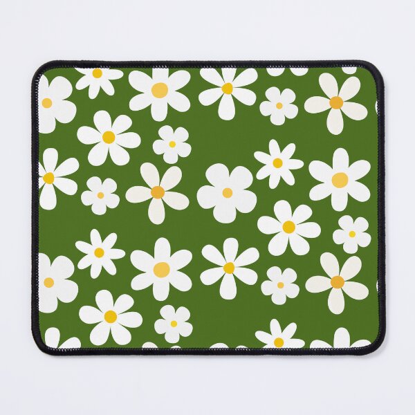 Item preview, Cute White Daisy Flower Pattern | Minimal Floral Spring Aesthetic designed and sold by Noble-Piece.