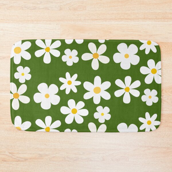 Item preview, Cute White Daisy Flower Pattern | Minimal Floral Spring Aesthetic designed and sold by Noble-Piece.