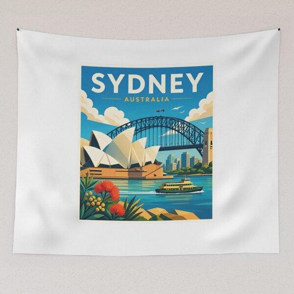 Item preview, Sydney Australia Travel Vacation Destination designed and sold by Simsimah26Parks.