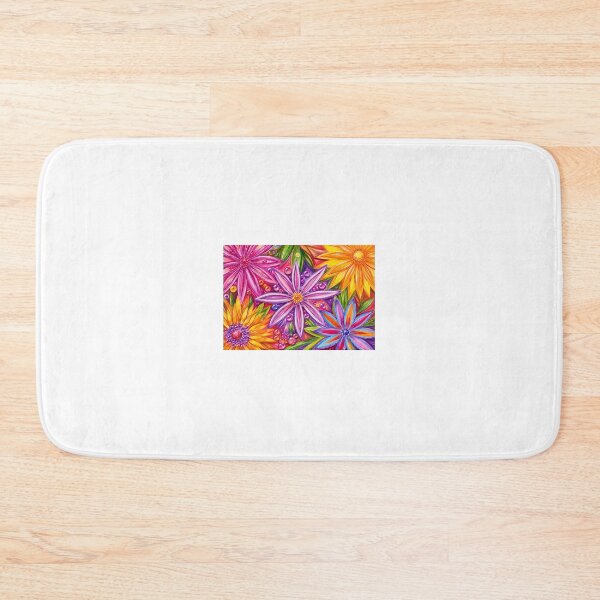 Item preview, Meditation, flowers, energy flow, fractals, beauty, vibrant, nature designed and sold by nataliukraine.