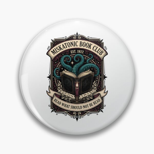 Item preview, Miskatonic Book Club Read What Should Not Be Read Occult Book designed and sold by Fenay Designs.