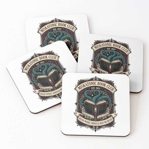 Item preview, Miskatonic Book Club Read What Should Not Be Read Occult Book designed and sold by Fenay Designs.