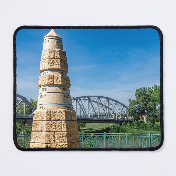 Item preview, Flood Memorial Obelisk Grand Forks North Dakota designed and sold by Debra Martz.