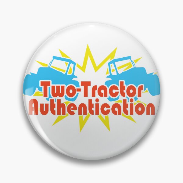 Item preview, Two-Tractor Authentication (RBY) designed and sold by ItBearlyFits.