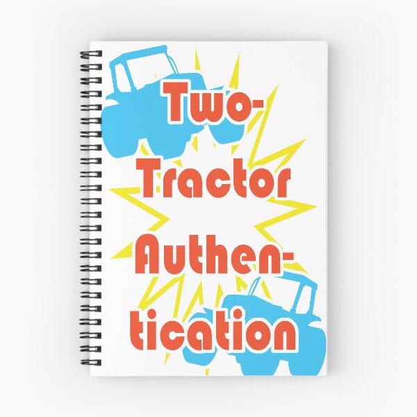 Item preview, Two-Tractor Authentication (RBY) designed and sold by ItBearlyFits.