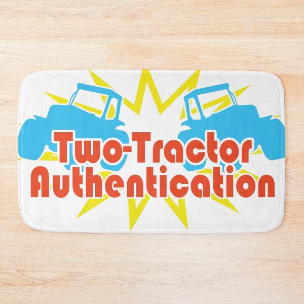 Item preview, Two-Tractor Authentication (RBY) designed and sold by ItBearlyFits.