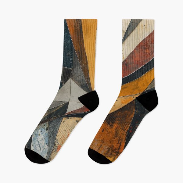 Item preview, Industrial Geometry Fusion – Modern Abstract Geometric Surface designed and sold by Habatour Creations Exclusive Digital Art Products.