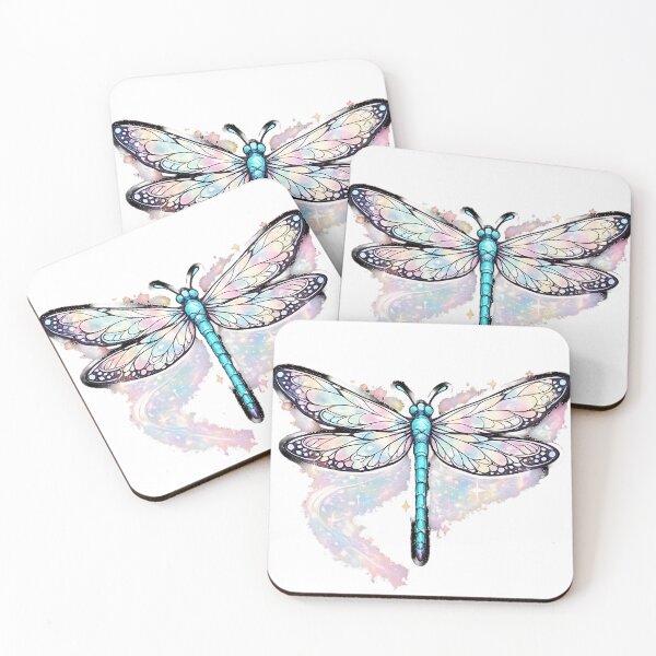 Item preview, Pastel Holographic Dragonfly  designed and sold by Jaideep Walia.