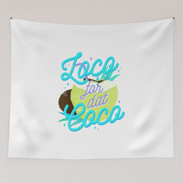 Item preview, Loco for dat Coco - Coconut Love designed and sold by katycreates.