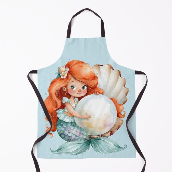 Item preview, Cute Mermaid Sticker | Watercolor Mermaid Illustration | Ocean Fantasy designed and sold by toriodesigns.