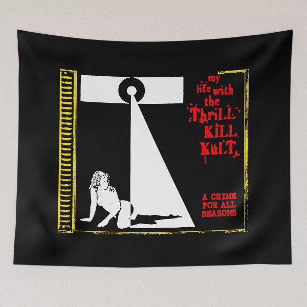 Item preview, Yellow Frame Industrial Rock Red Typography designed and sold by nerdyygraphic.