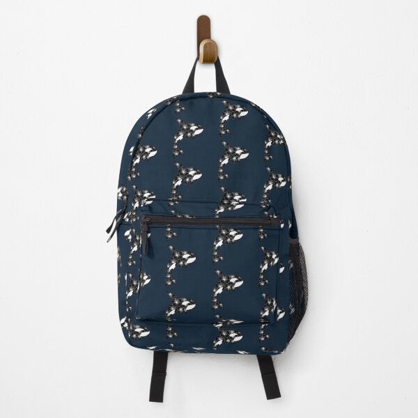 Item preview, Floral Orca Whale designed and sold by VeeTheStan.