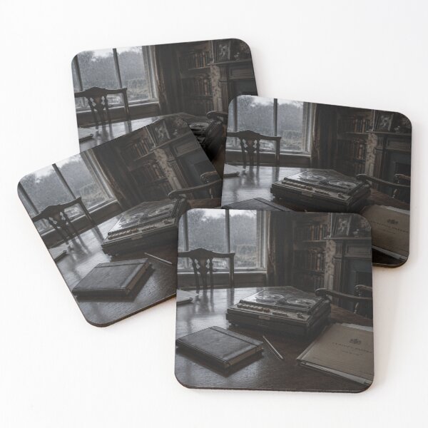 Item preview, Dark Academia Tape Recorder Wall Art | Vintage Archive Room Study Print designed and sold by Element Horizon Studio.