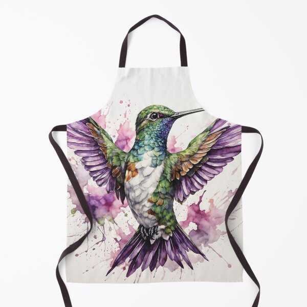 Item preview, Hummingbird Watercolor Painting designed and sold by RawNaturePrints.