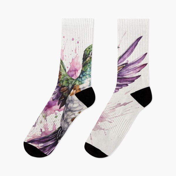 Item preview, Hummingbird Watercolor Painting designed and sold by RawNaturePrints.