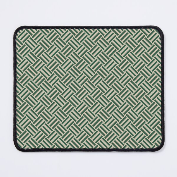 Item preview, Sand and Green basket weave designed and sold by pattern-archive.