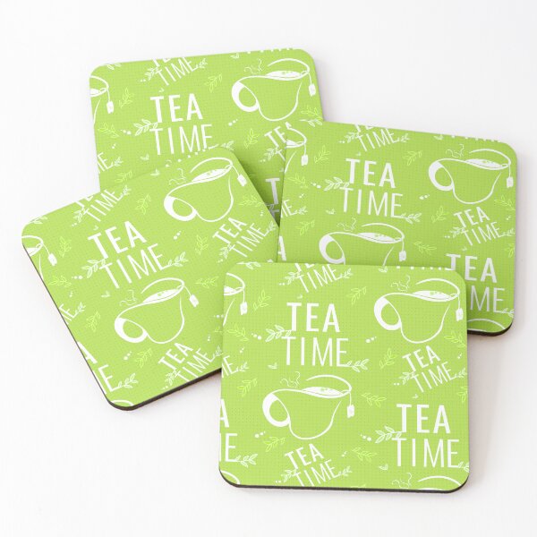 Item preview, seamless pattern hot tea time silhouette vector illustration designed and sold by OrPolly.