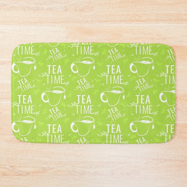 Item preview, seamless pattern hot tea time silhouette vector illustration designed and sold by OrPolly.