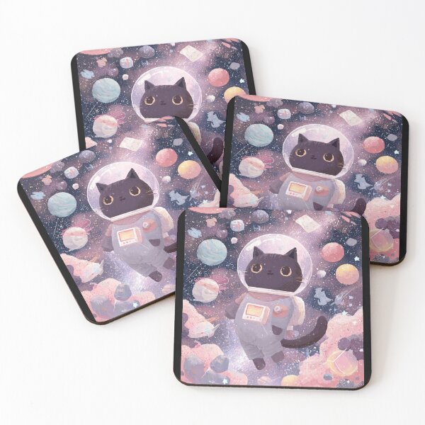 Item preview, Cosmic Cat Space Adventure designed and sold by Luna's World - Moody Vibes Studio.