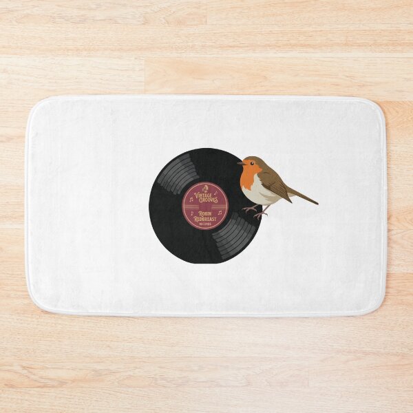 Item preview, European Robin Classic Vinyl Record Retro Audio designed and sold by ArcApparel2020.